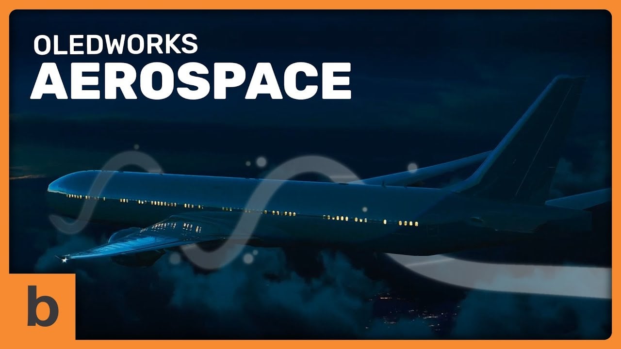 OLEDworks Aerospace: A 3D Realistic Video