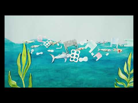 Stop plastic pollution (Paper stop motion animation)