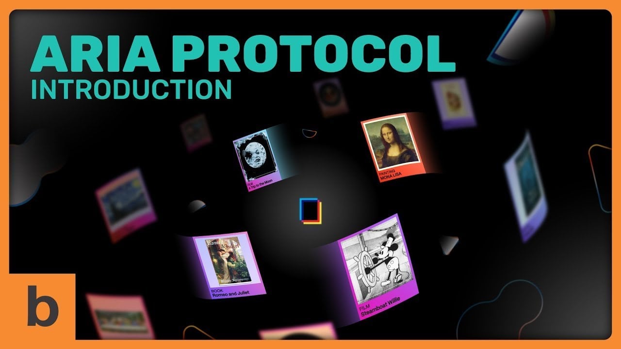 Motion Graphic Teaser Video for Aria Protocol