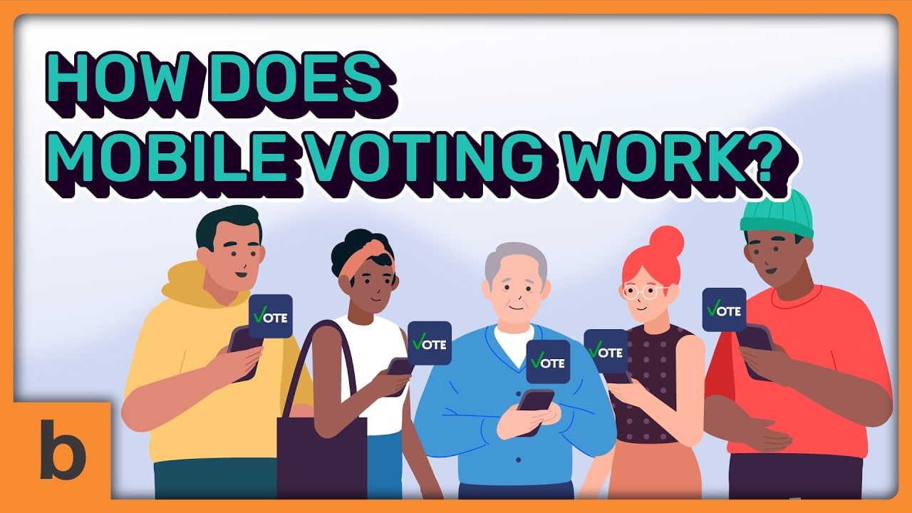 How Does Mobile Voting Work? - Animated Explainer Video for Apps