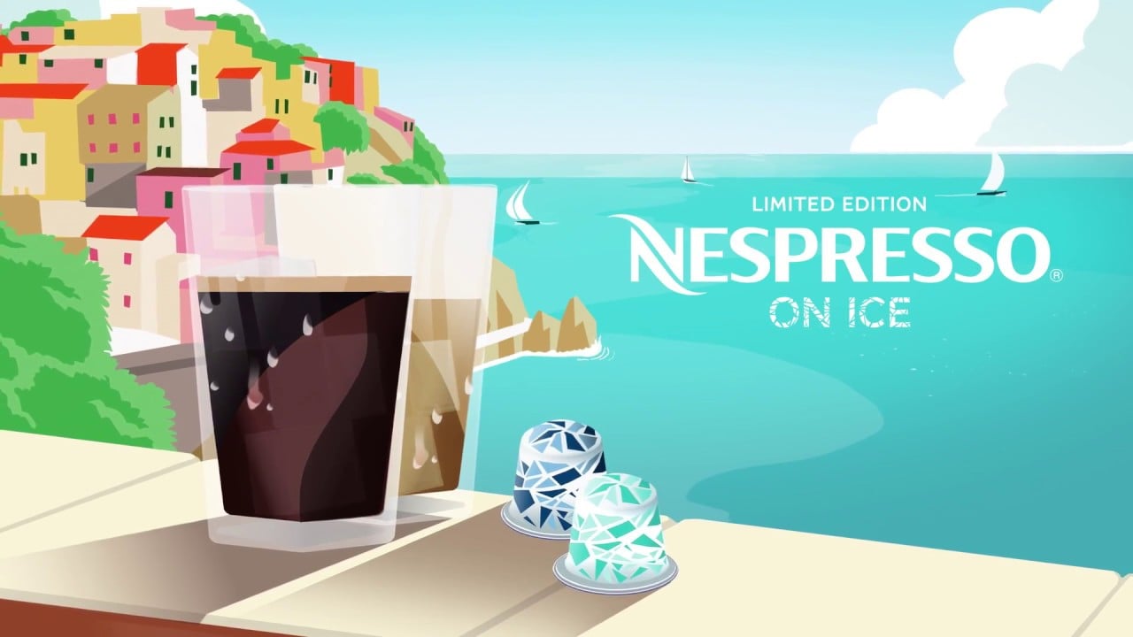 Nespresso On Ice. You're just a sip away