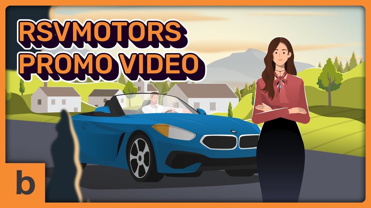 Explainer Video for RSVMotors | Cartoon Animation