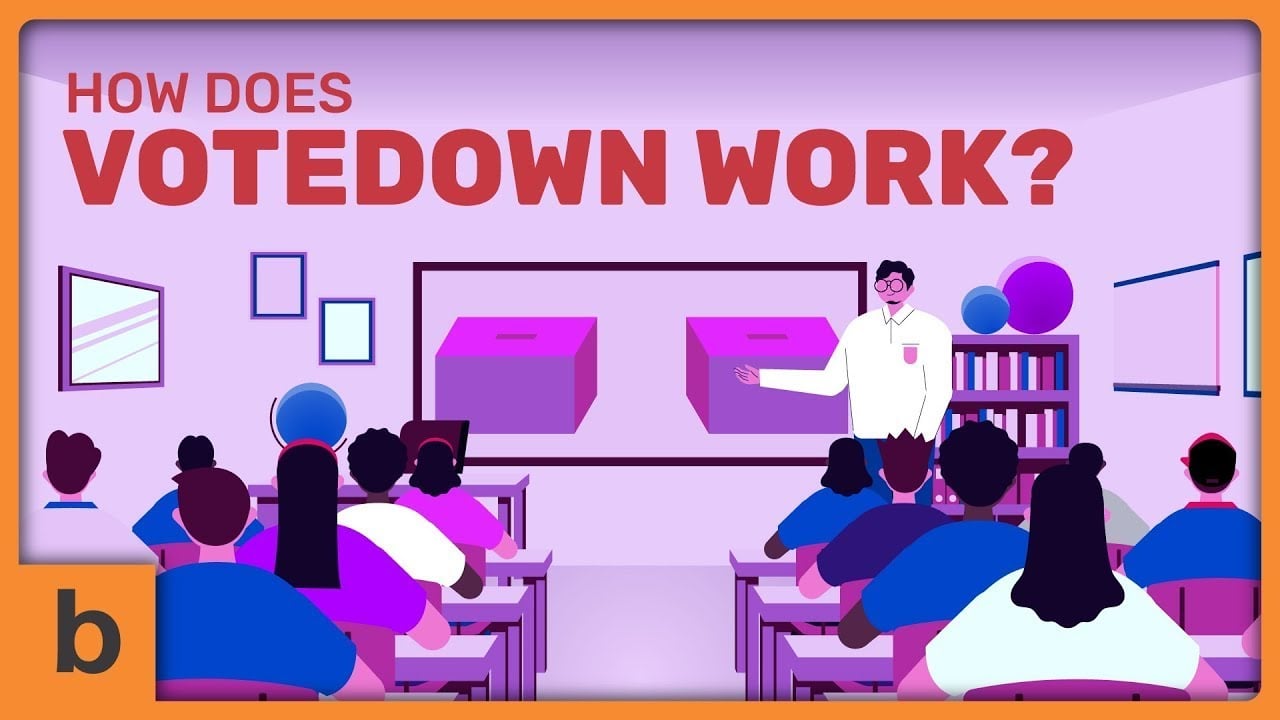 Animated Motion Graphic: How Does VoteDown Work?