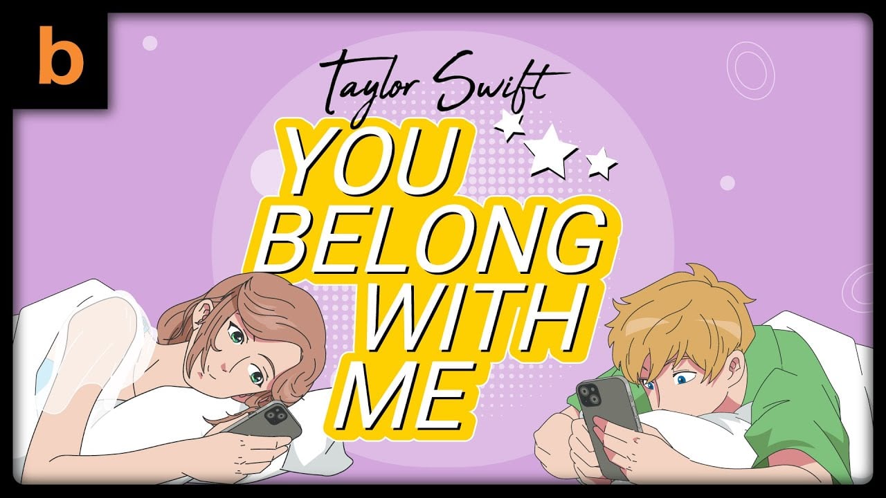Taylor Swift - You Belong With Me (Animated Music Video)