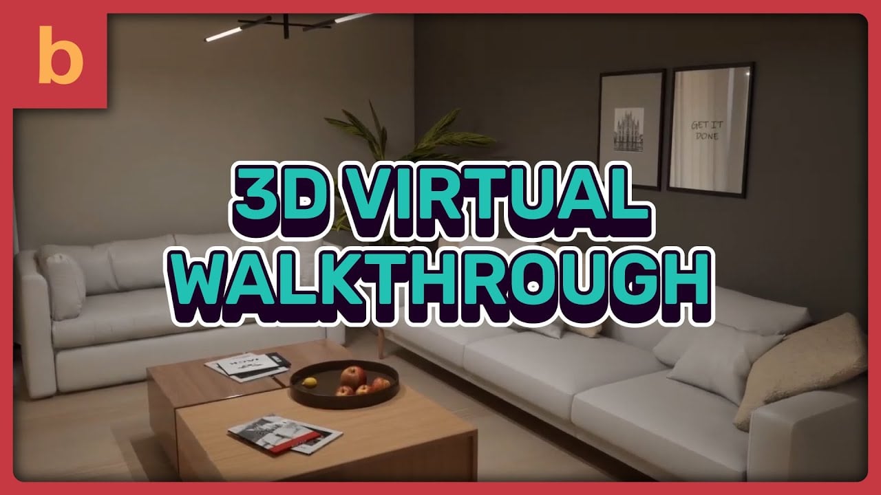 3D Virtual Office Walkthrough