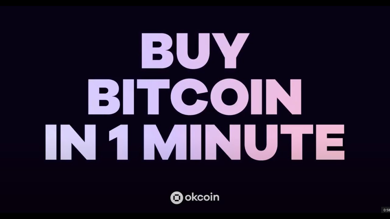 Buy Bitcoin & Crypto in 1 Minute with the Okcoin Mobile App