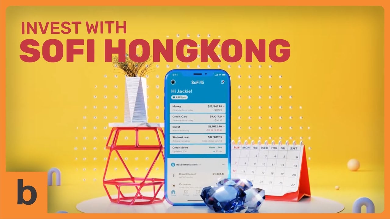 3D Product Animation Demo Video for SoFi Hongkong