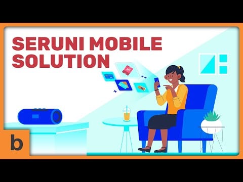 Product Demo Video for Seruni Mobile | Motion with Character Animation