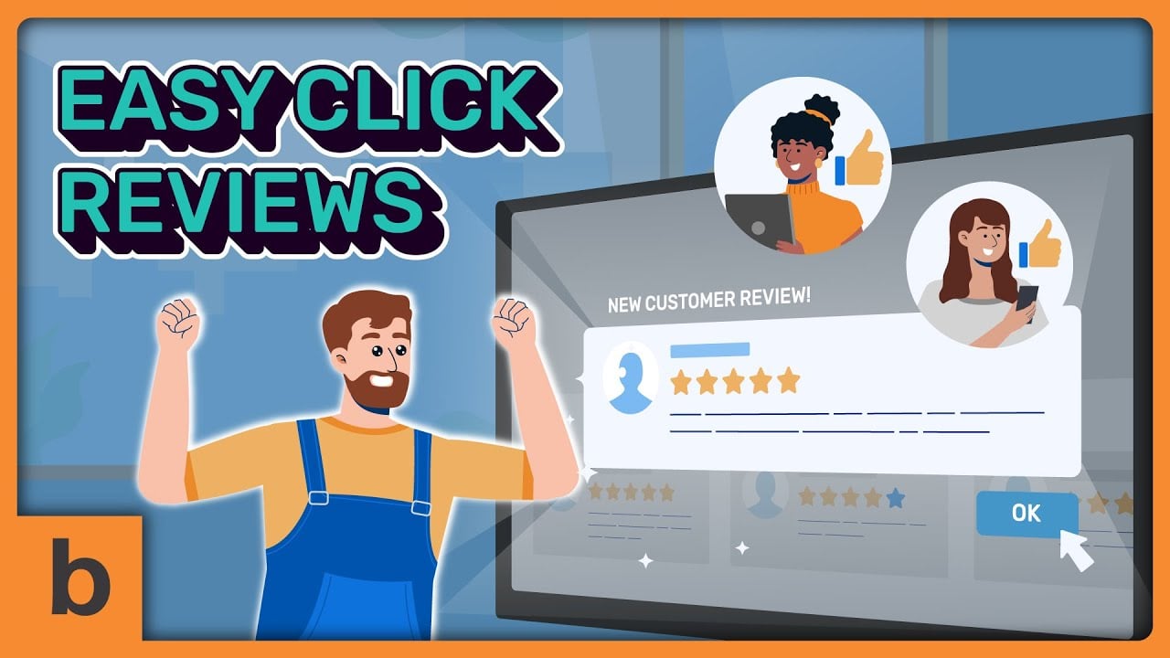 Product Video of Easy Click Reviews | Motion with Character Animation