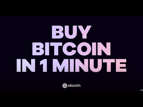 Buy Bitcoin & Crypto in 1 Minute with the Okcoin Mobile App