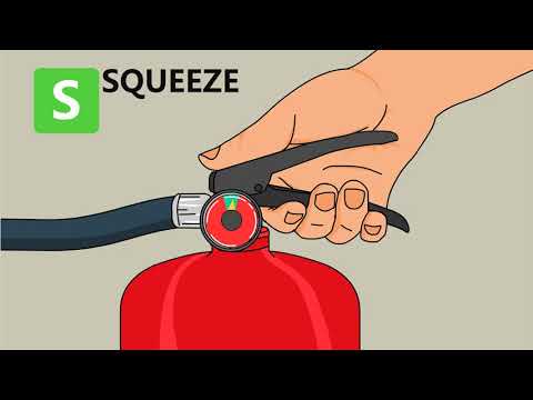 How to Use a Fire Extinguisher Using the PASS Method