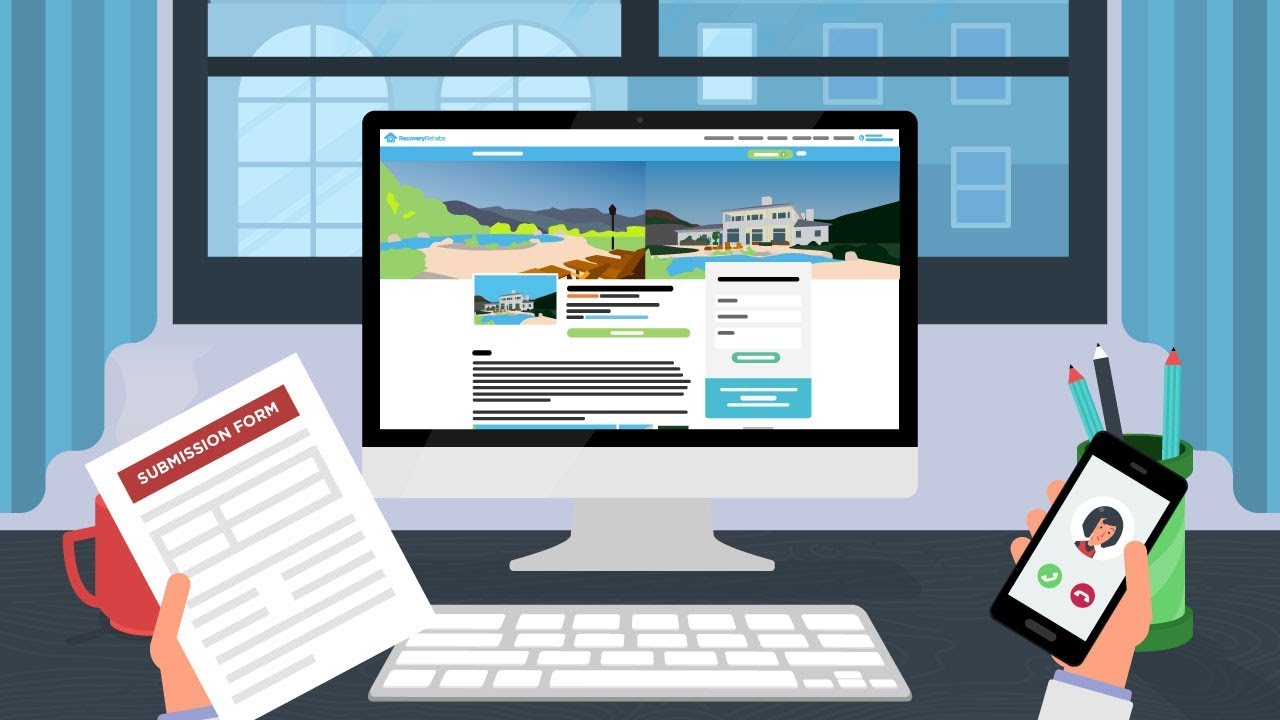 Cartoon Animated Explainer Video for Recovery Rehabs