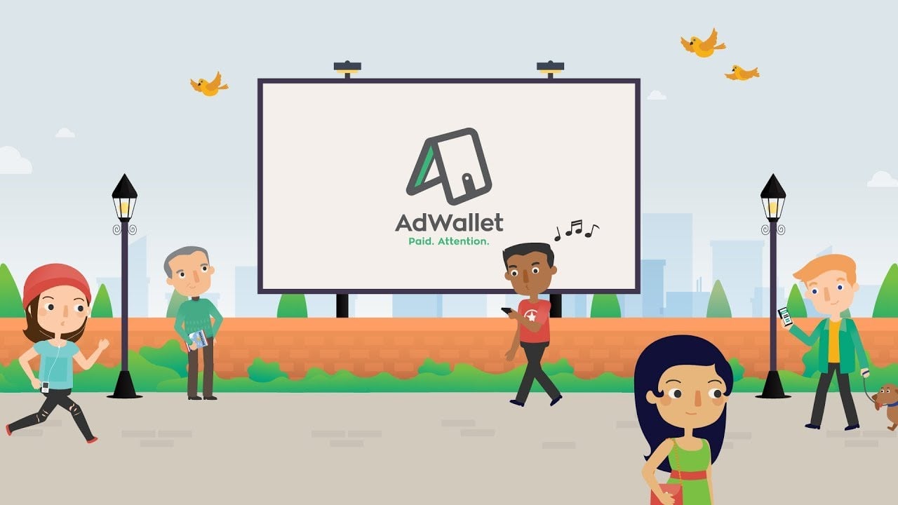 Fintech Cartoon Animation Video Ads for AdWallet