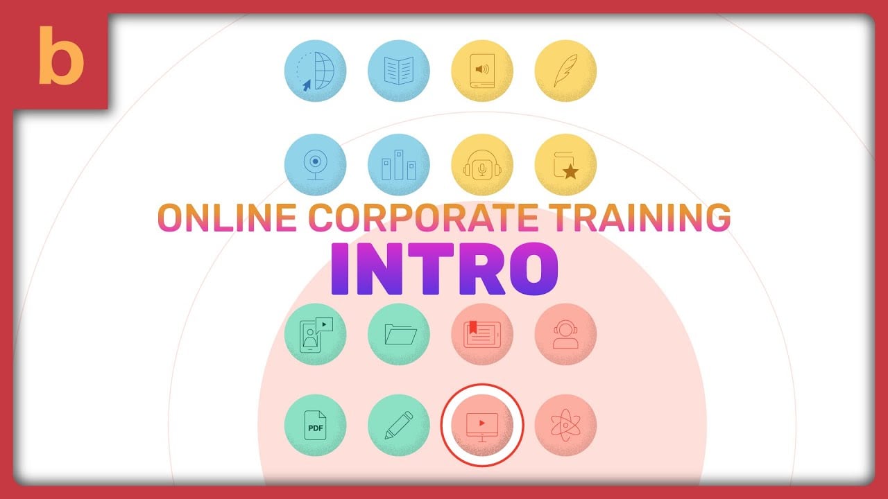 Online Corporate Training Video | Kinetic Typography Animation