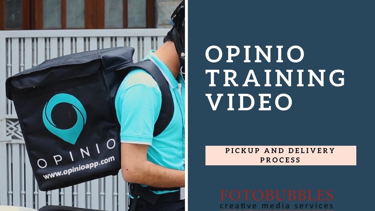 Opinio Training Video - Pickup and Delivery Process