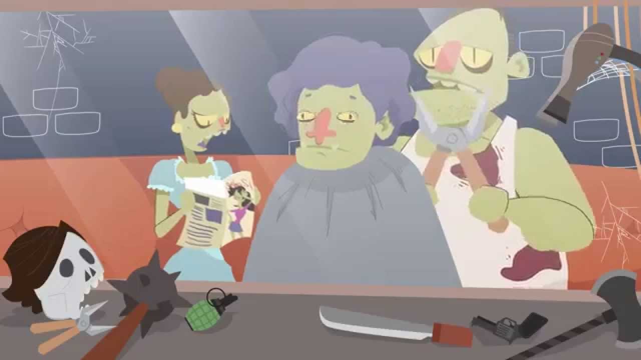 2015 Hair Trends: Zombie Hair-Do | Cartoon Animation