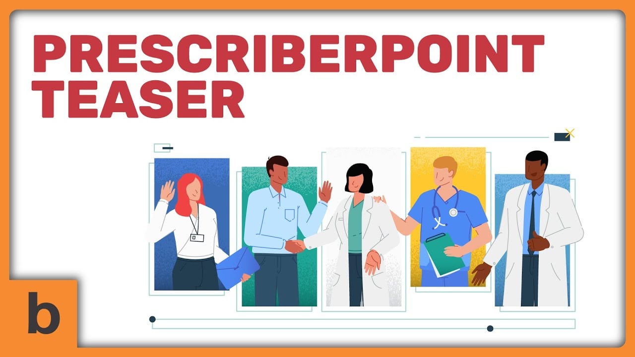 Teaser Video for PrescriberPoint | Motion with Character Animation