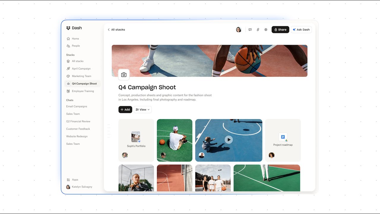 Dropbox Dash: AI that understands you and your work