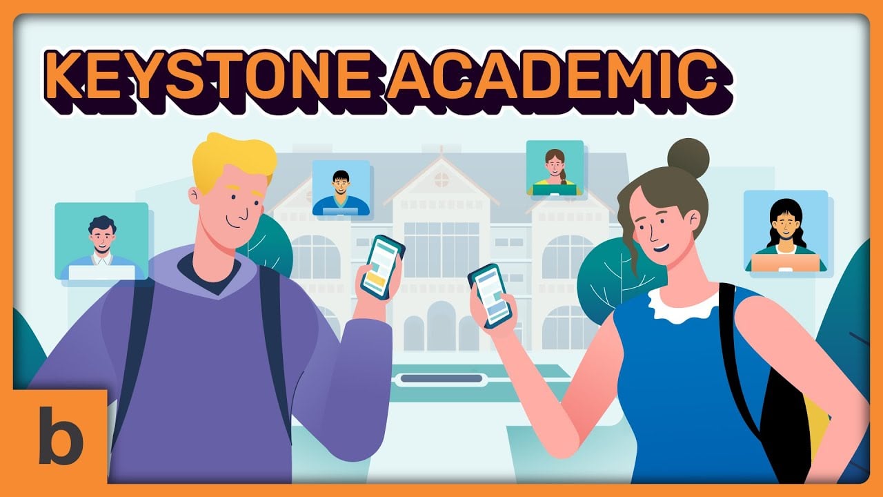 Motion With Character Explainer Video for Keystone Academic