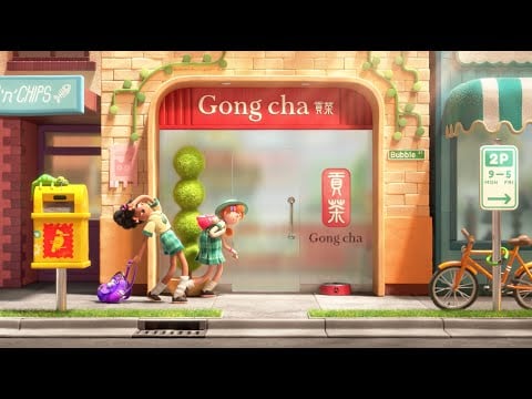 Gong cha Australia Animated TVC Commercial AD