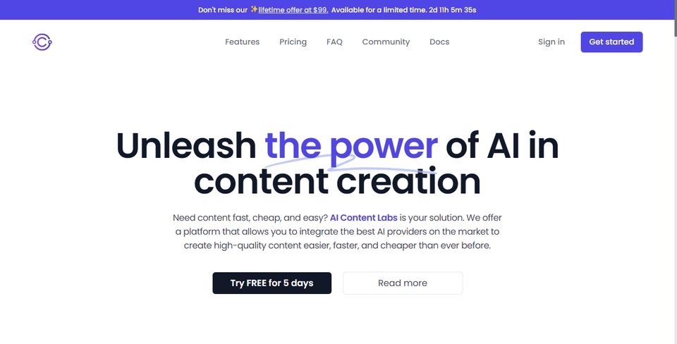AI Content Labs