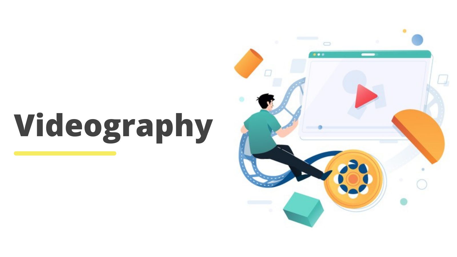 Videography Logo | Videography, Booklet design, ? logo