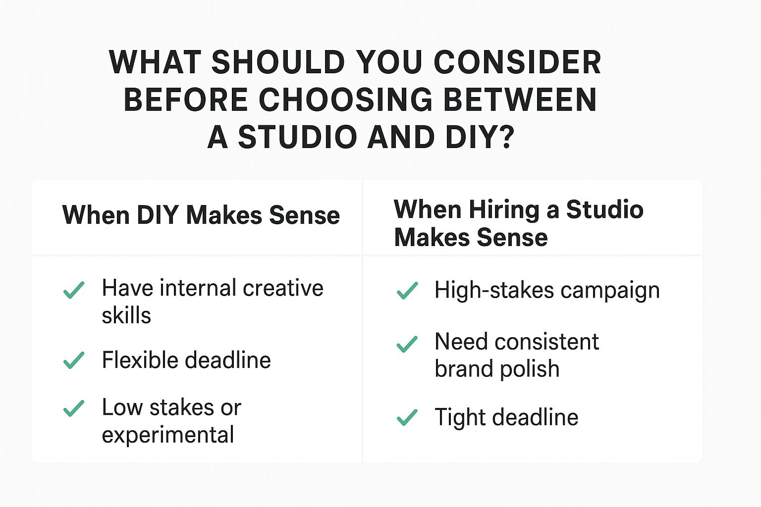 Studio made videos vs DIY videos | Bradnbeyond | Breadnbeyond Studio made videos vs DIY videos | Breadnbeyond