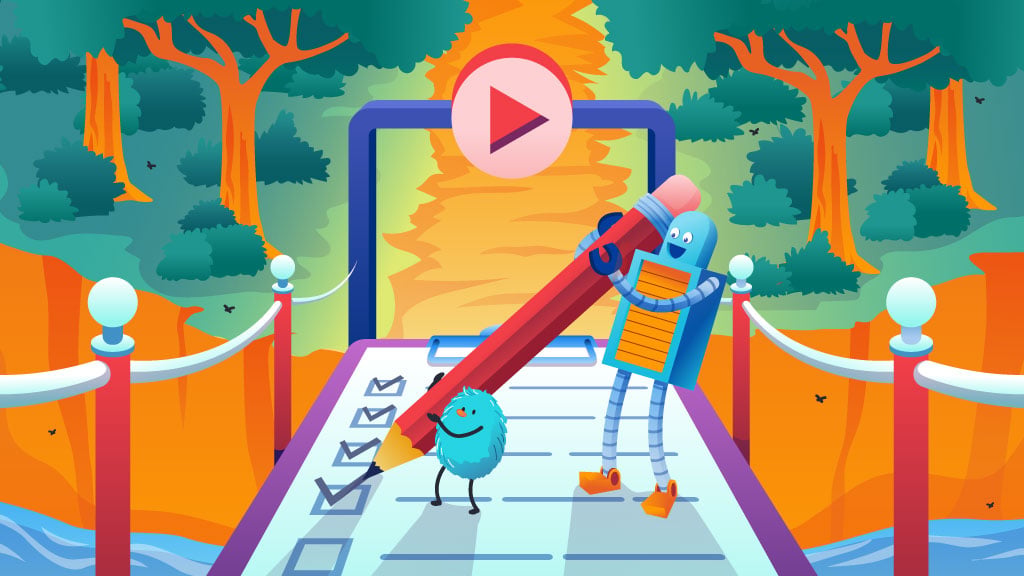 Explainer video simple checklist