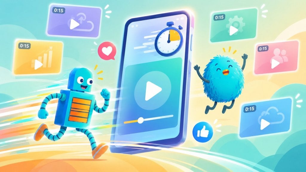 Fast bites of fun video content
